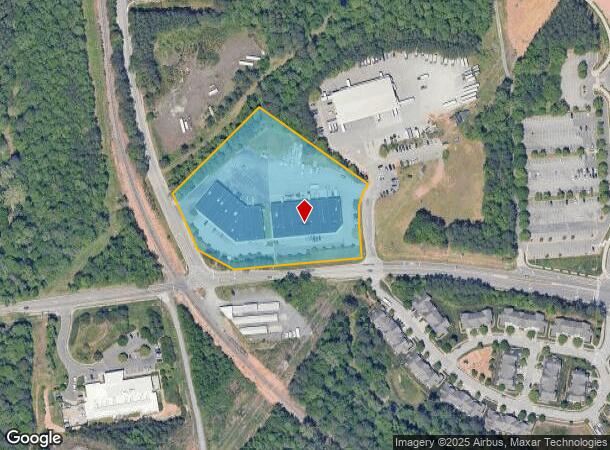7401 Rex Rd, Chapel Hill, NC Parcel Map