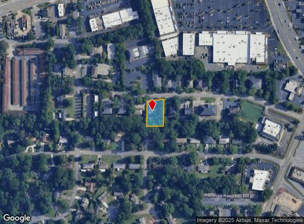  575 Colonial Park Dr, Roswell, GA Parcel Map