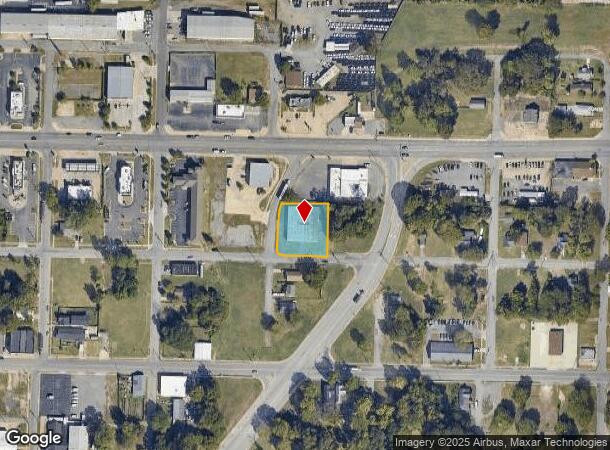  200 N Cedar St, North Little Rock, AR Parcel Map