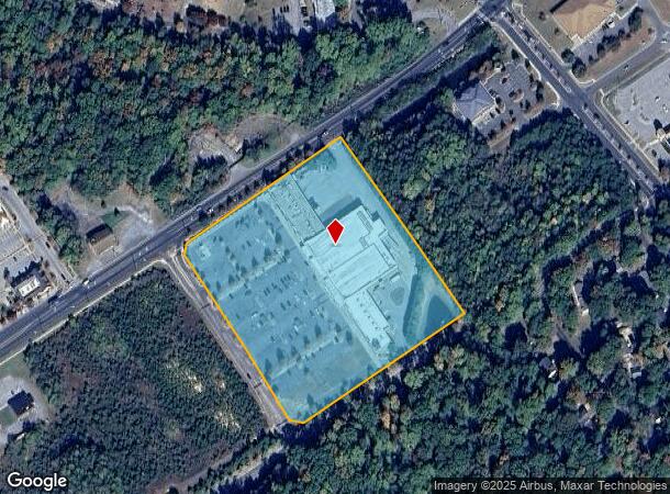  210 Village Center Dr, Lusby, MD Parcel Map