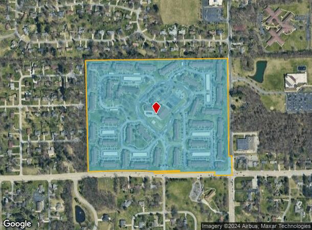  18011 Clevelandcastle Pt Apt Rd, South Bend, IN Parcel Map