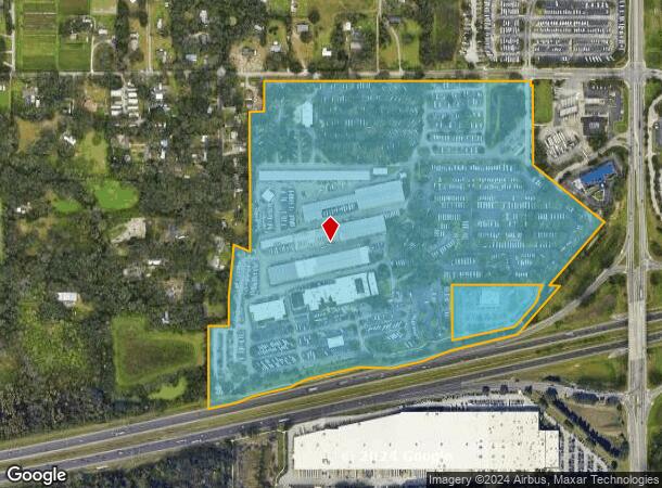  6130 Lazy Days Blvd, Seffner, FL Parcel Map