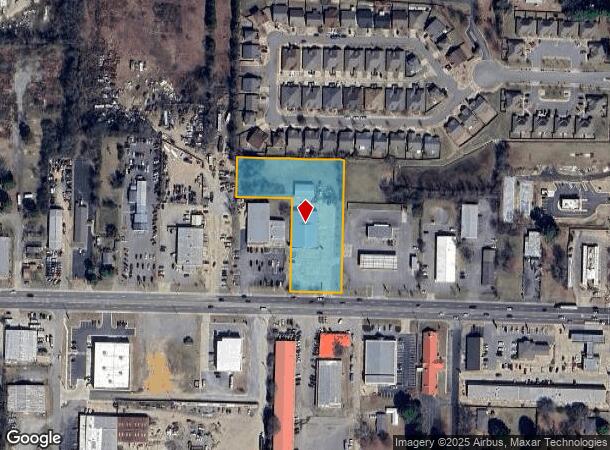 1620 E Oak St, Conway, AR Parcel Map