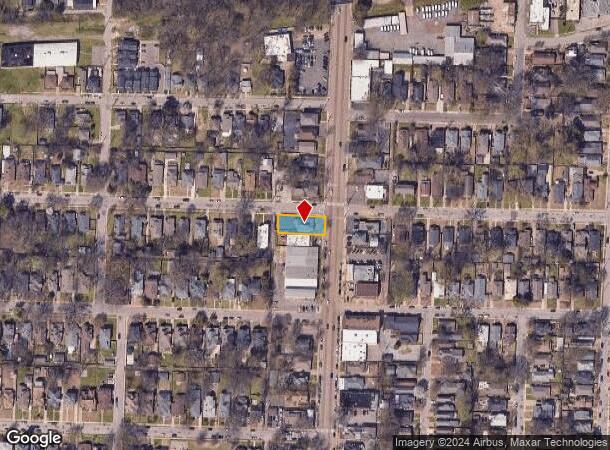  841 S Cooper St, Memphis, TN Parcel Map