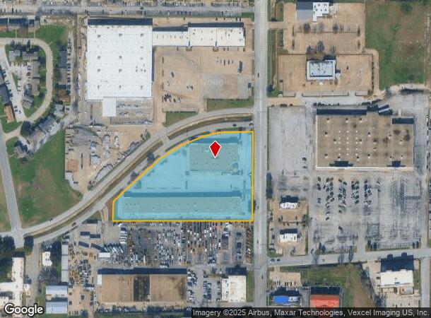 1700 S Cherry Ln, Fort Worth, TX Parcel Map