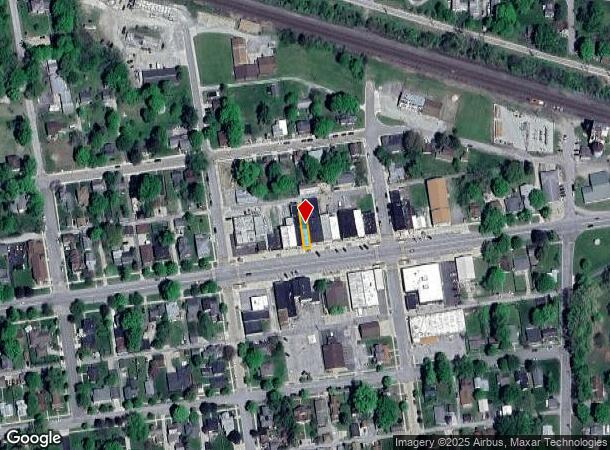  119 E Michigan St, New Carlisle, IN Parcel Map