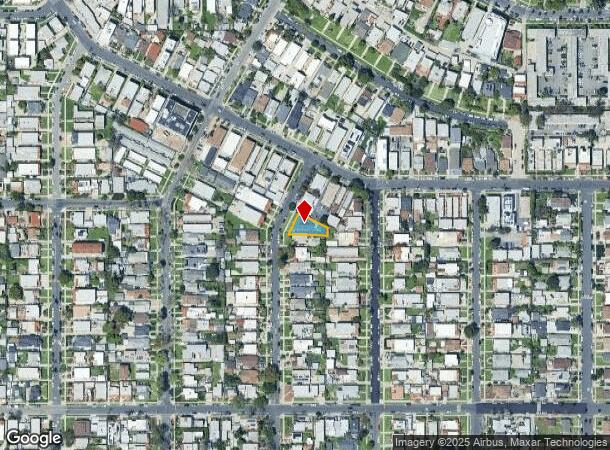  2918 11Th Ave, Los Angeles, CA Parcel Map