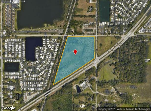 5807 Bird Key Pl E, Palmetto, FL Parcel Map