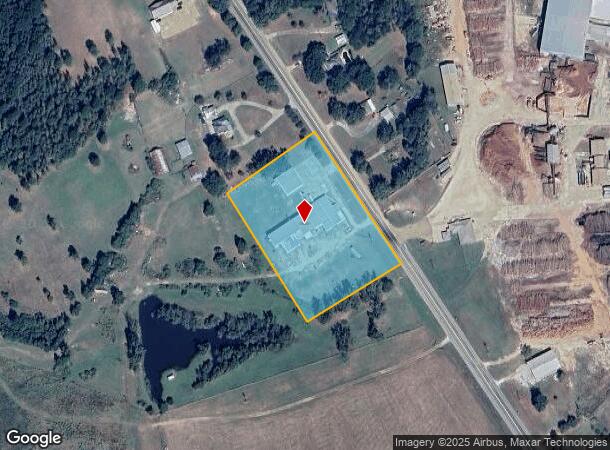 14623 State Highway 87 N, Timpson, TX Parcel Map