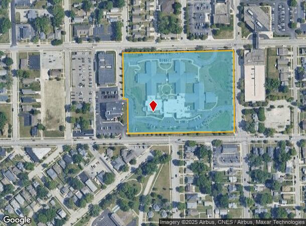2402 South St, Lafayette, IN Parcel Map
