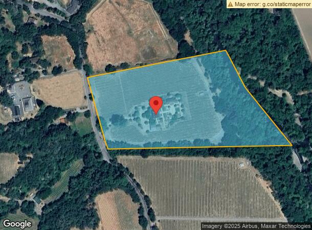  1350 W Dry Creek Rd, Healdsburg, CA Parcel Map