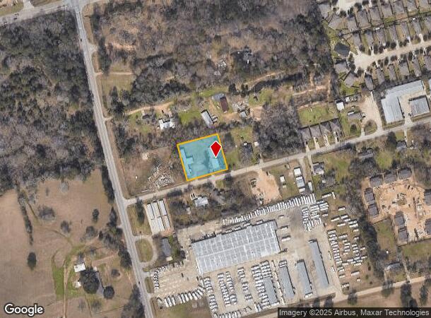  1608 Orval Rd, Conroe, TX Parcel Map