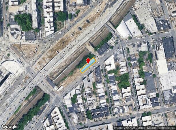  1163 Garrison Ave, Bronx, NY Parcel Map