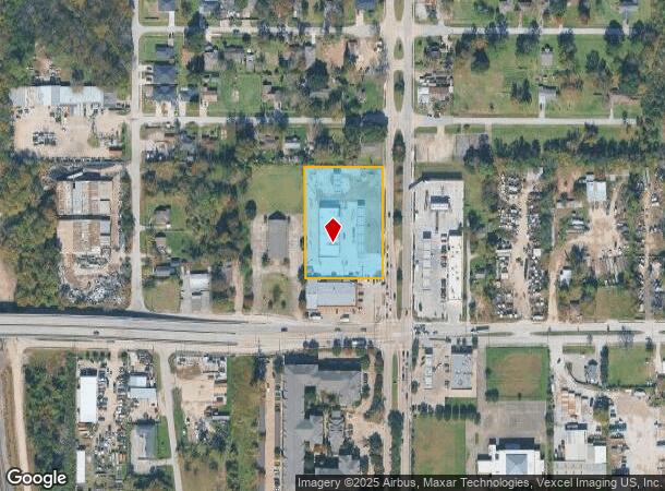 7755 N Wayside Dr, Houston, TX Parcel Map