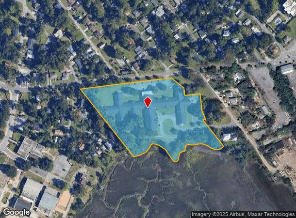  3223 Falligant Ave, Savannah, GA Parcel Map