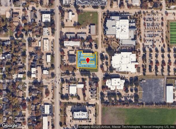 1121 S Main St, Grapevine, TX Parcel Map