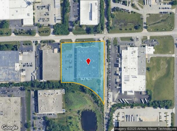 200 Fullerton Ave, Carol Stream, IL Parcel Map