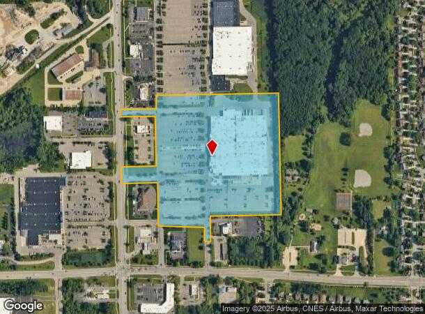 3825 Carpenter Rd, Ypsilanti, MI Parcel Map