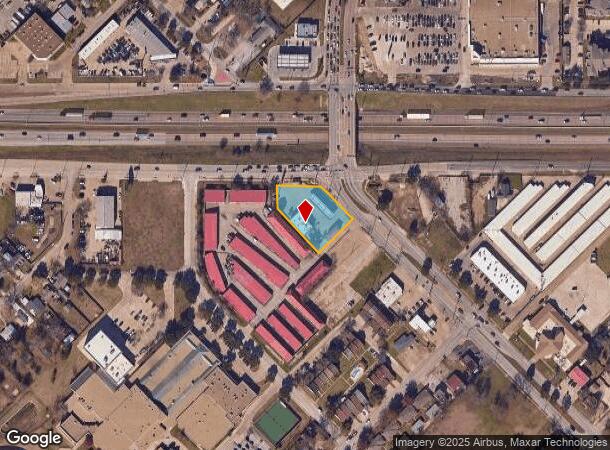 2031 N Galloway Ave, Mesquite, TX Parcel Map
