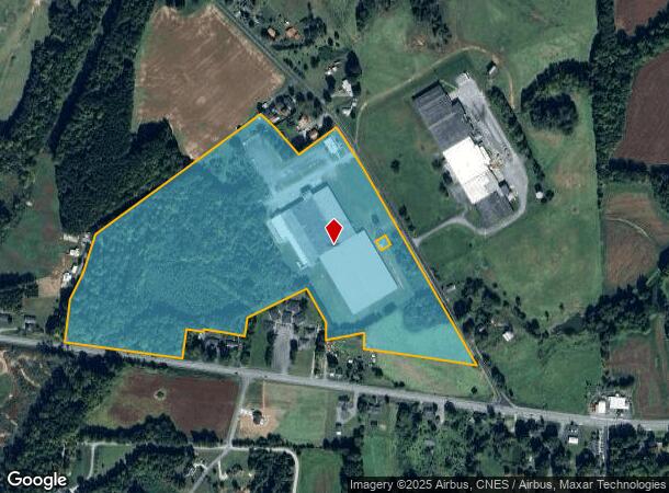  2509 Woodruff Rd, Boonville, NC Parcel Map