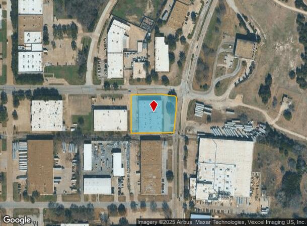  4707 S Westmoreland Rd, Dallas, TX Parcel Map