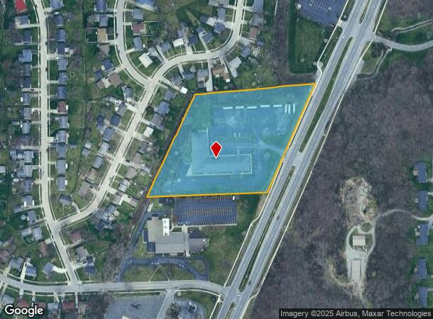 6413 N Clinton St, Fort Wayne, IN Parcel Map