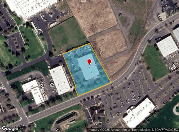 1392 W Poplar St, Walla Walla, WA Parcel Map
