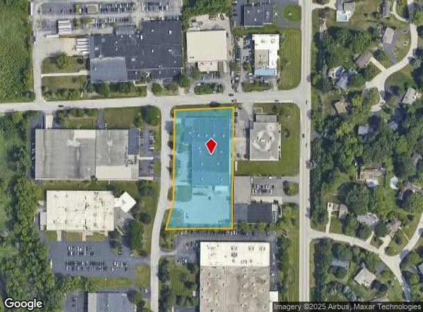 1570 Commerce Ave, Brookfield, WI Parcel Map