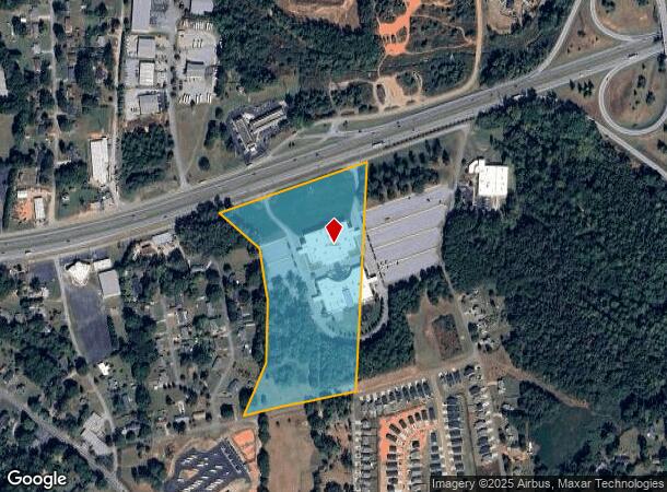500 Evangel Rd, Spartanburg, SC Parcel Map