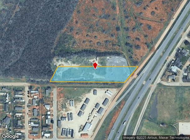  1402 N Clack St, Abilene, TX Parcel Map
