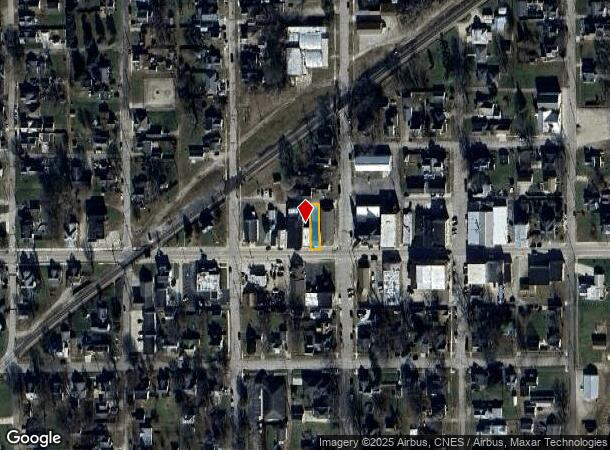  312 W State St, Albany, IN Parcel Map