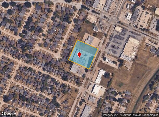 15948 S Post Oak Rd, Houston, TX Parcel Map