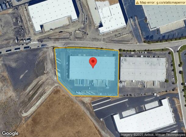  1616 Boeing Way, Stockton, CA Parcel Map