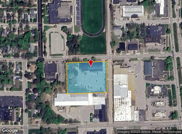  734 Park Ave, Grand Haven, MI Parcel Map