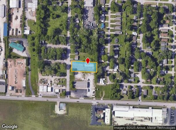  1540 N Barnes Ave, Springfield, MO Parcel Map