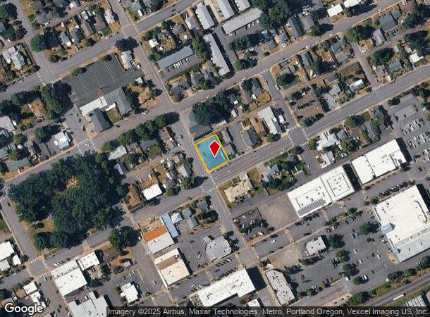 308 N Ivy St, Canby, OR Parcel Map