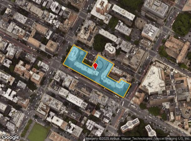 401 1St Ave, New York, NY Parcel Map