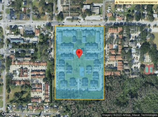  3408 Lancaster Ct, Tampa, FL Parcel Map