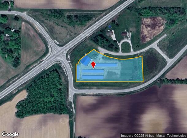  17939 Harrison Street Rd, Charleston, IL Parcel Map