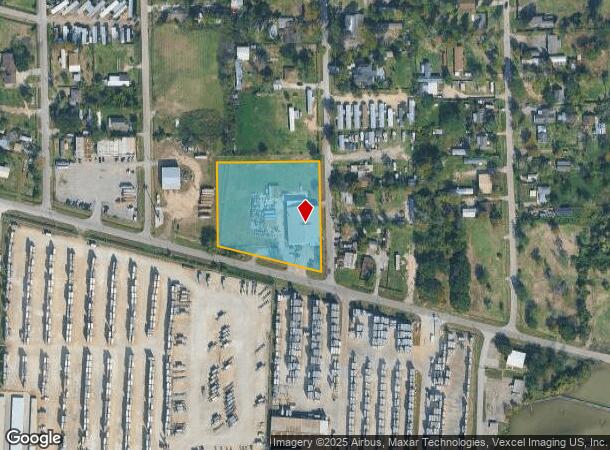 16239 De Zavalla Rd, Channelview, TX Parcel Map