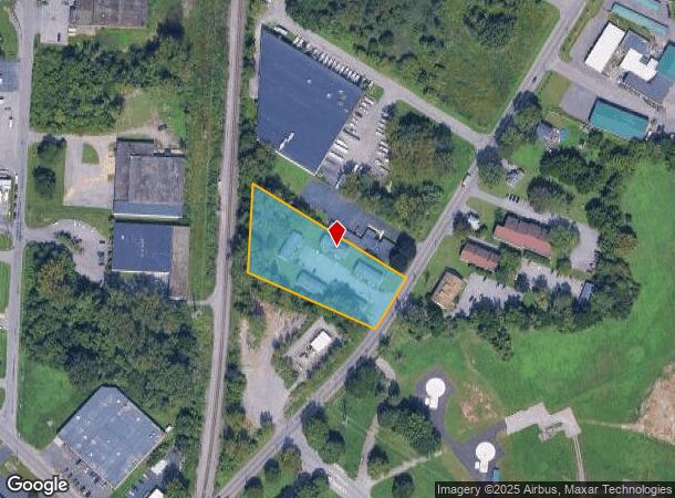 1101 Vine St, Liverpool, NY Parcel Map