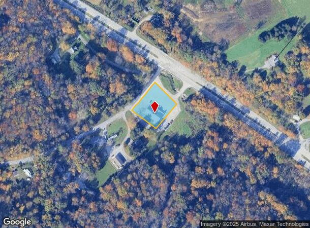 109 E Palestine Rd, Darlington, PA Parcel Map