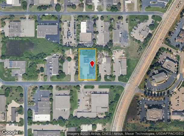  2161 107Th Ln Ne, Minneapolis, MN Parcel Map