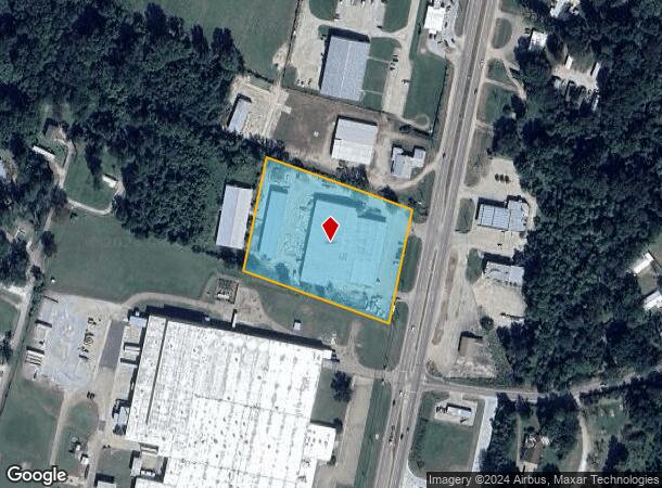  4925 Highway 61 S, Vicksburg, MS Parcel Map