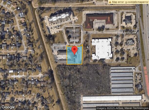  3420 Veterans Cir, Beaumont, TX Parcel Map