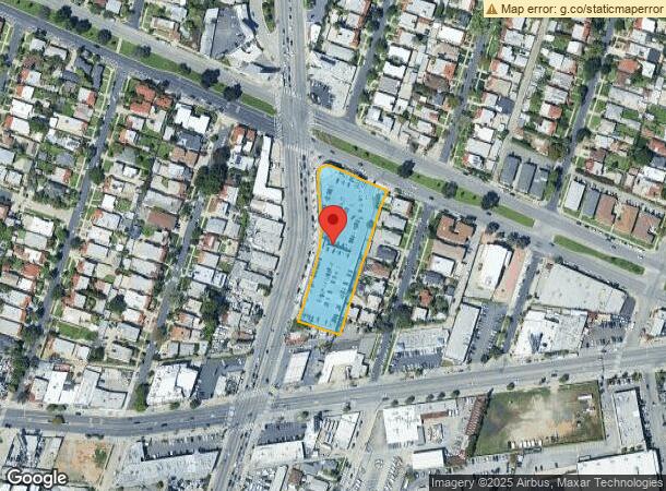  1302 S La Brea Ave, Los Angeles, CA Parcel Map