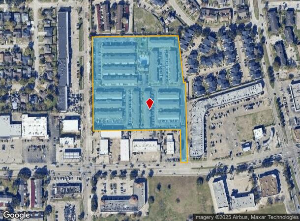 8039 Boone Rd, Houston, TX Parcel Map
