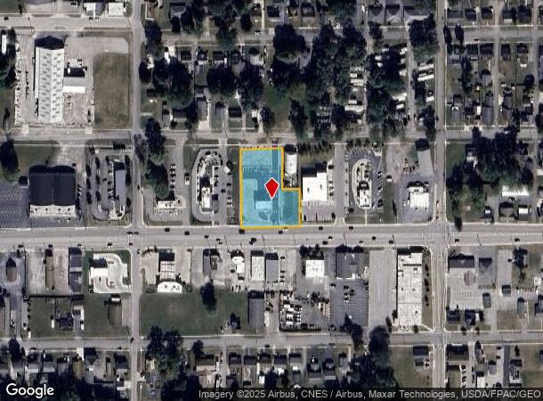  500 Trenton Ave, Findlay, OH Parcel Map