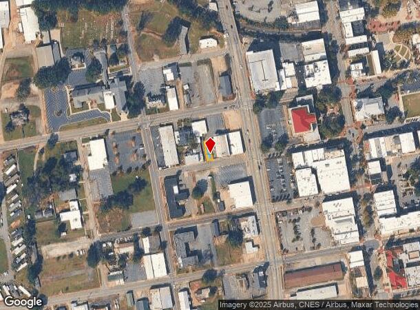  214 W Benson St, Anderson, SC Parcel Map