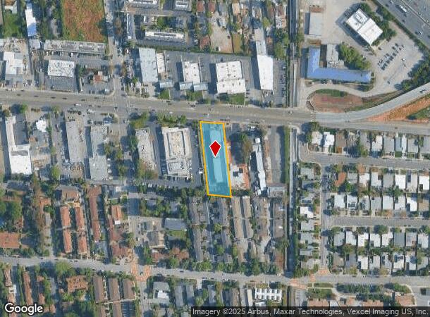  1917 Old Middlefield Way, Mountain View, CA Parcel Map